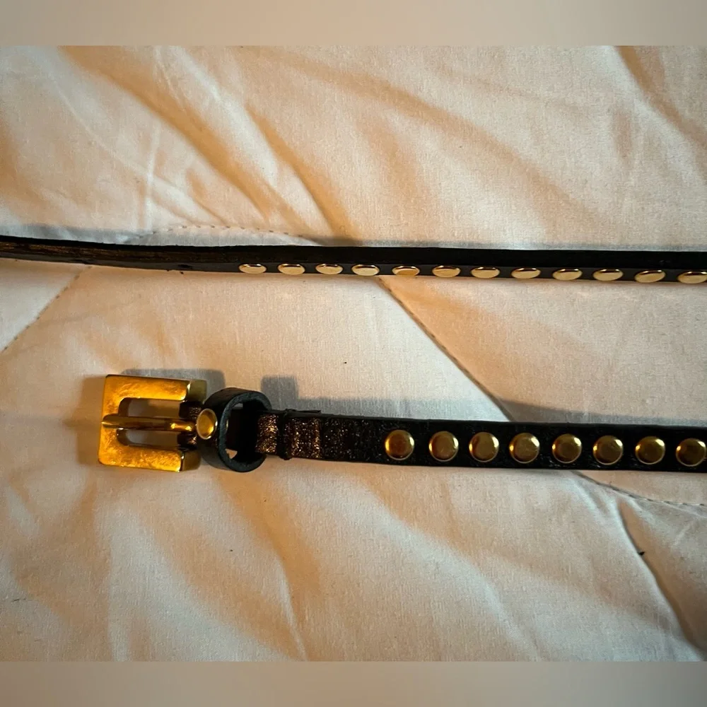 Leather Double Wrap Belt - Picture 6 of 7